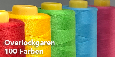 Overlockgaren 100 Farben