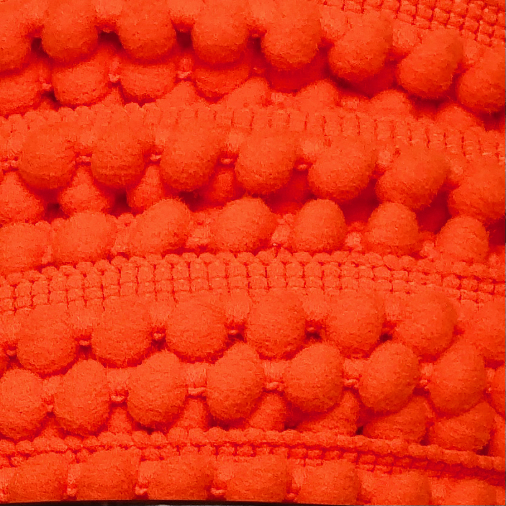 BALLETJESBAND | 6MM FLUOR ORANJE