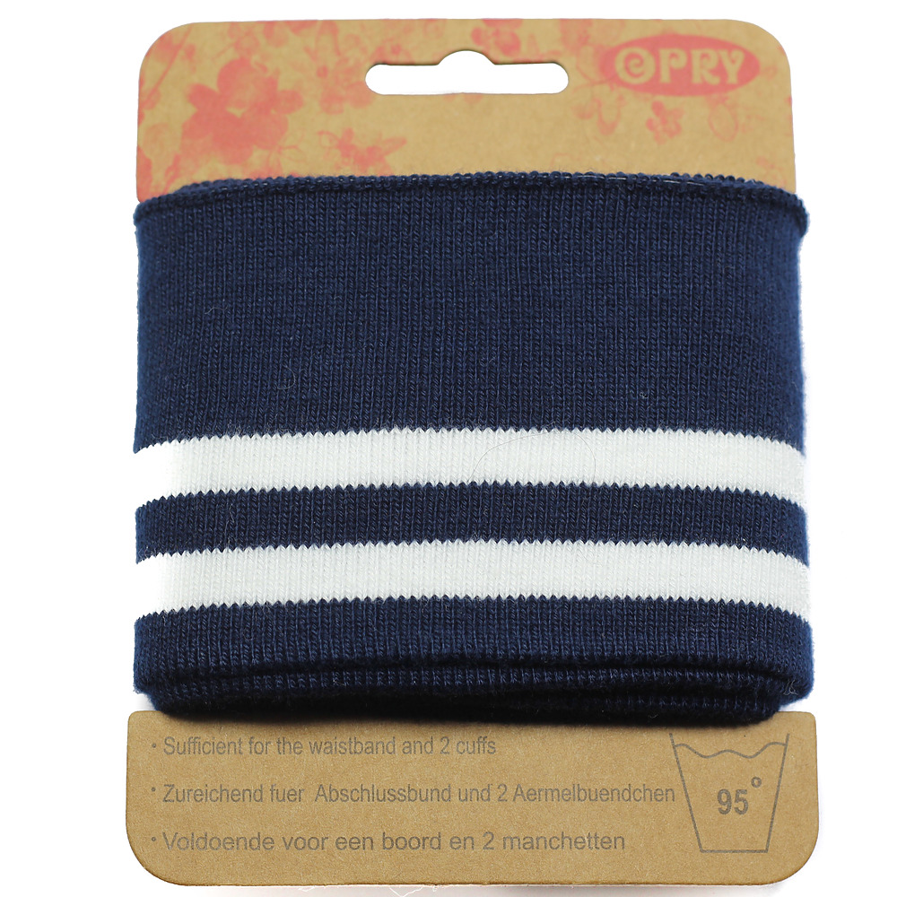 CUFFS | BLAU GESTREIFENT