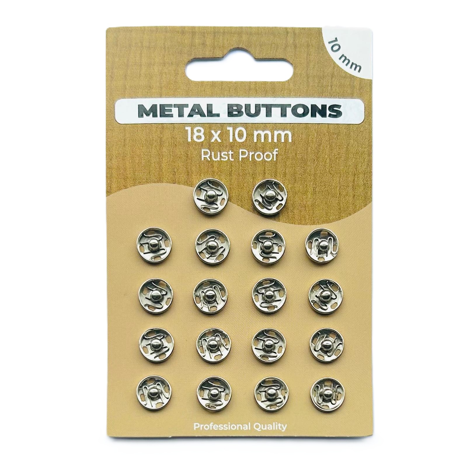 ANN&Auml;HDR&Uuml;CKKN&Ouml;PFE | SILBER 10MM