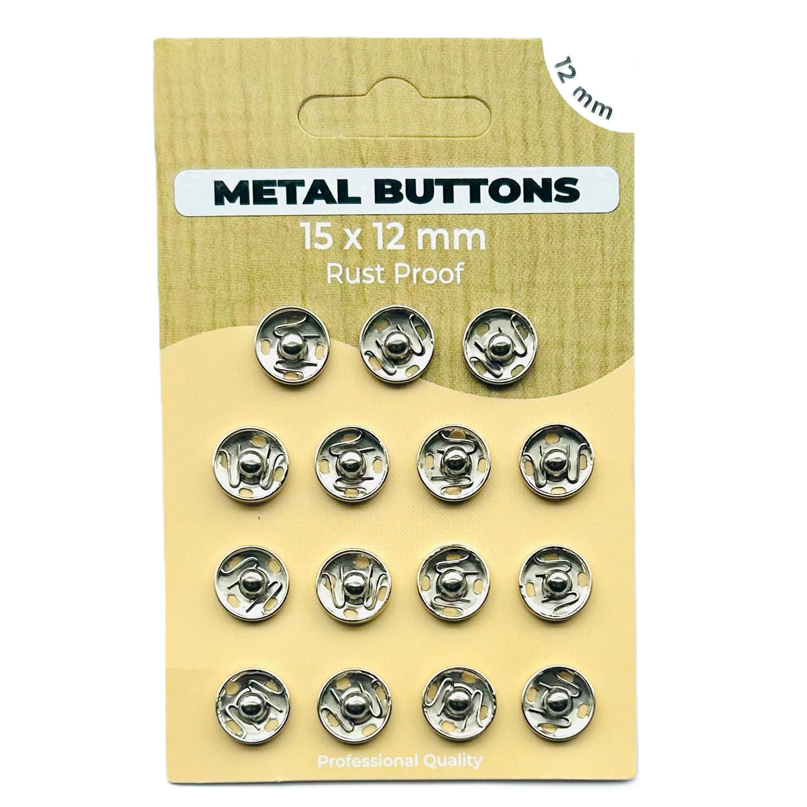 ANN&Auml;HDR&Uuml;CKKN&Ouml;PFE | SILBER 12MM