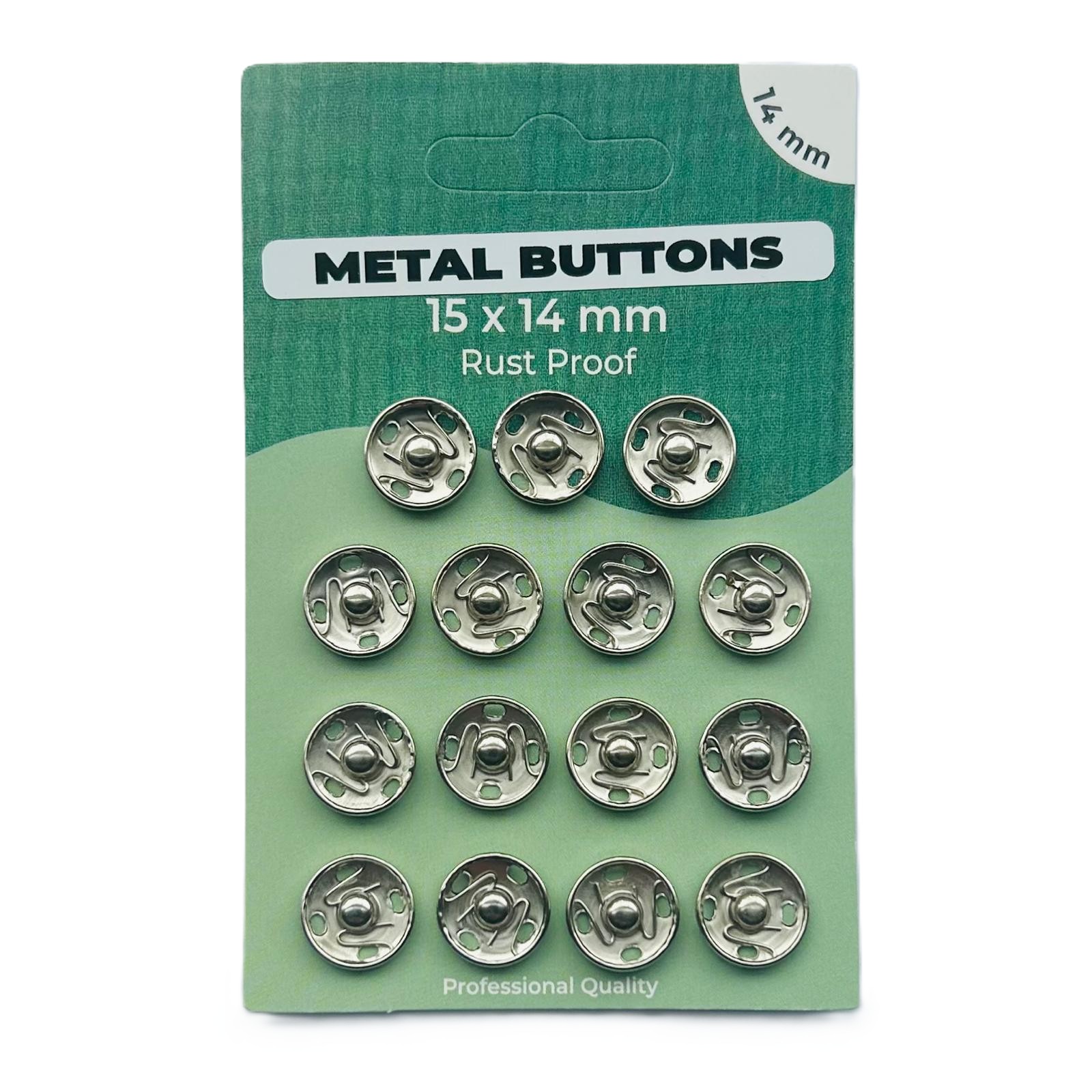 ANN&Auml;HDR&Uuml;CKKN&Ouml;PFE | SILBER 14MM