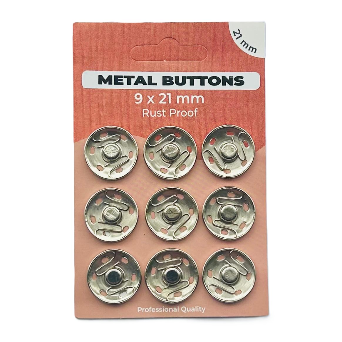 ANN&Auml;HDR&Uuml;CKKN&Ouml;PFE | SILBER 21MM