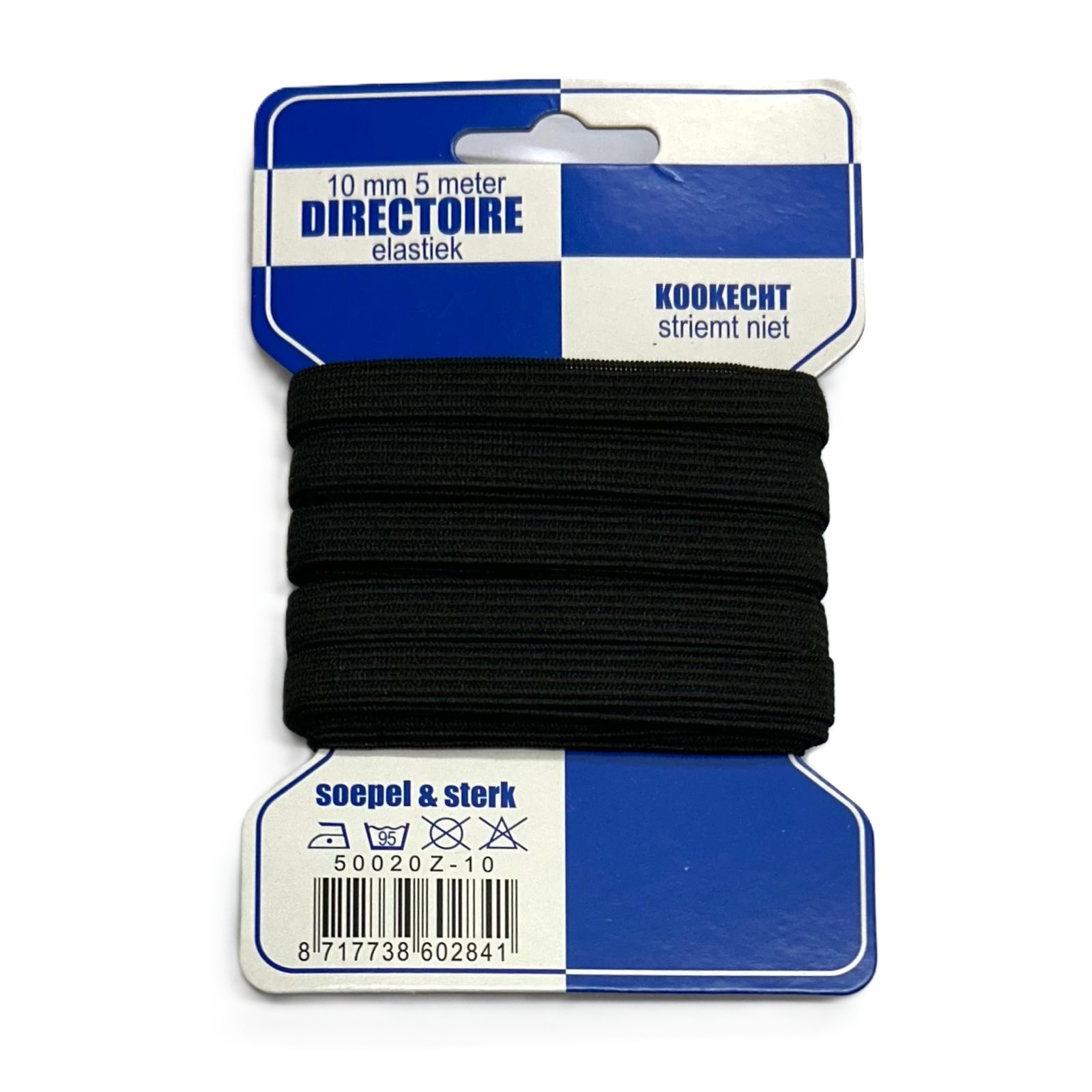 ELASTIK 10MM SOFT | SCHWARZ