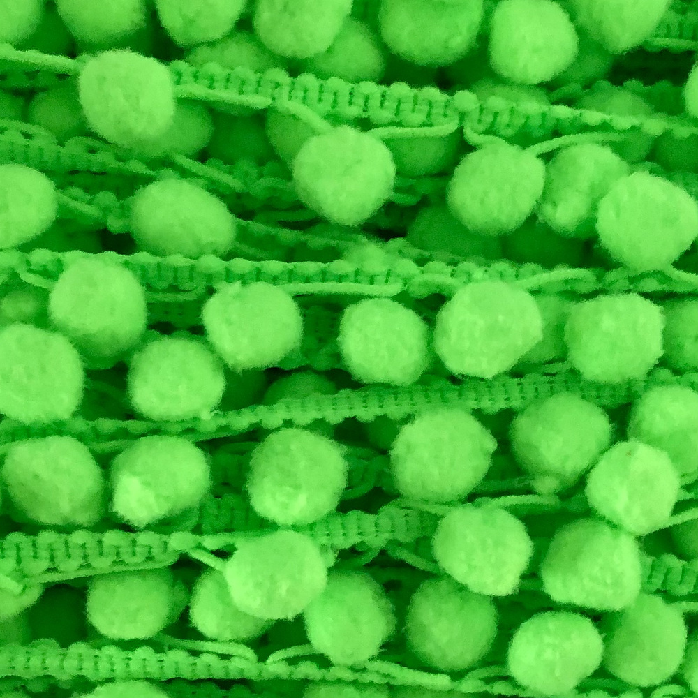 BALLETJESBAND | 15MM FLUOR GROEN
