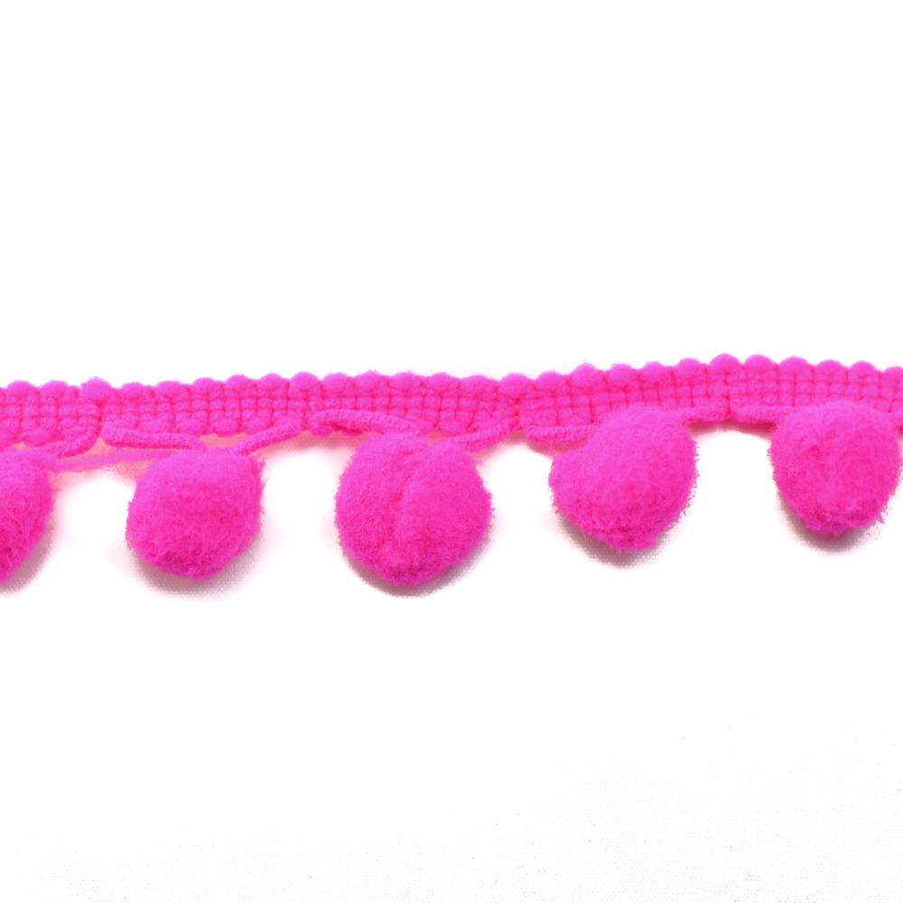 BOMMELBORTE | 22MM FLUOR ROSA