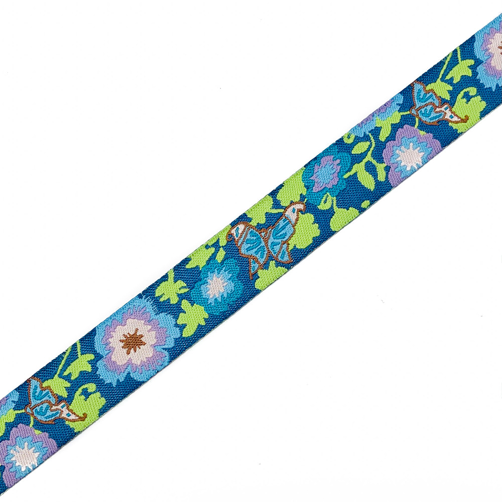 BAND MIT SCHMETTERLINGE UND BLUMEN