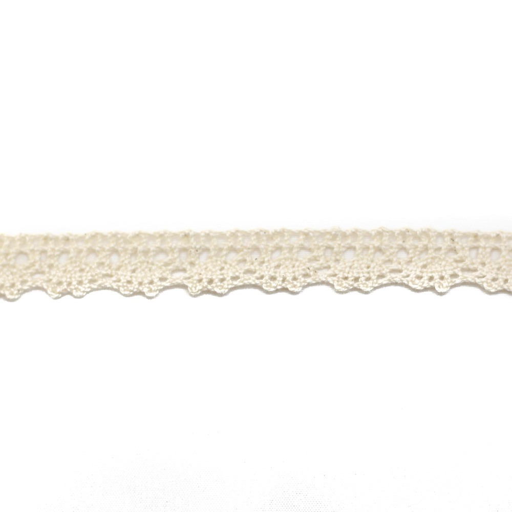 BAUMWOLLE SPITZE 14MM | CREME