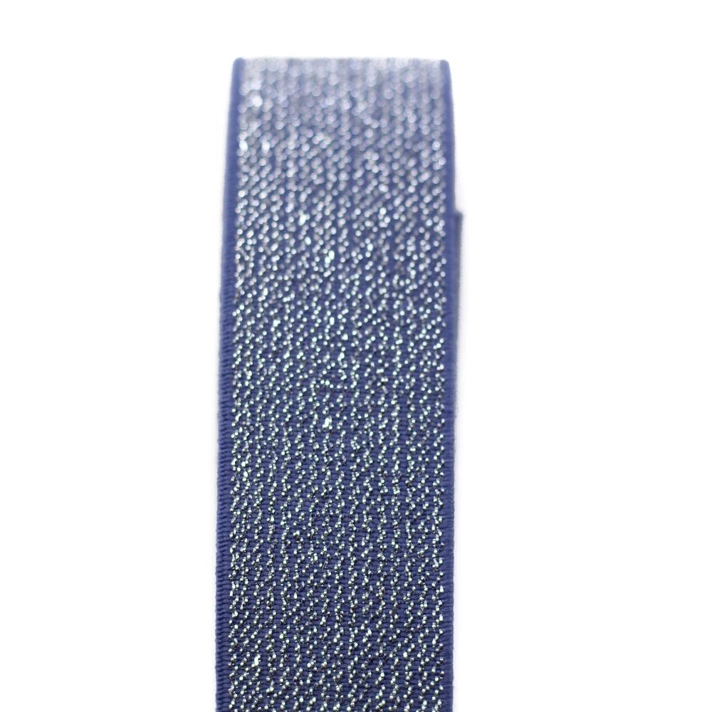 ELASTIEK 25MM | BLAUW