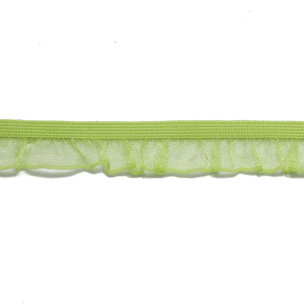 ELASTISCH ROESJE | LIME GROEN GLIM