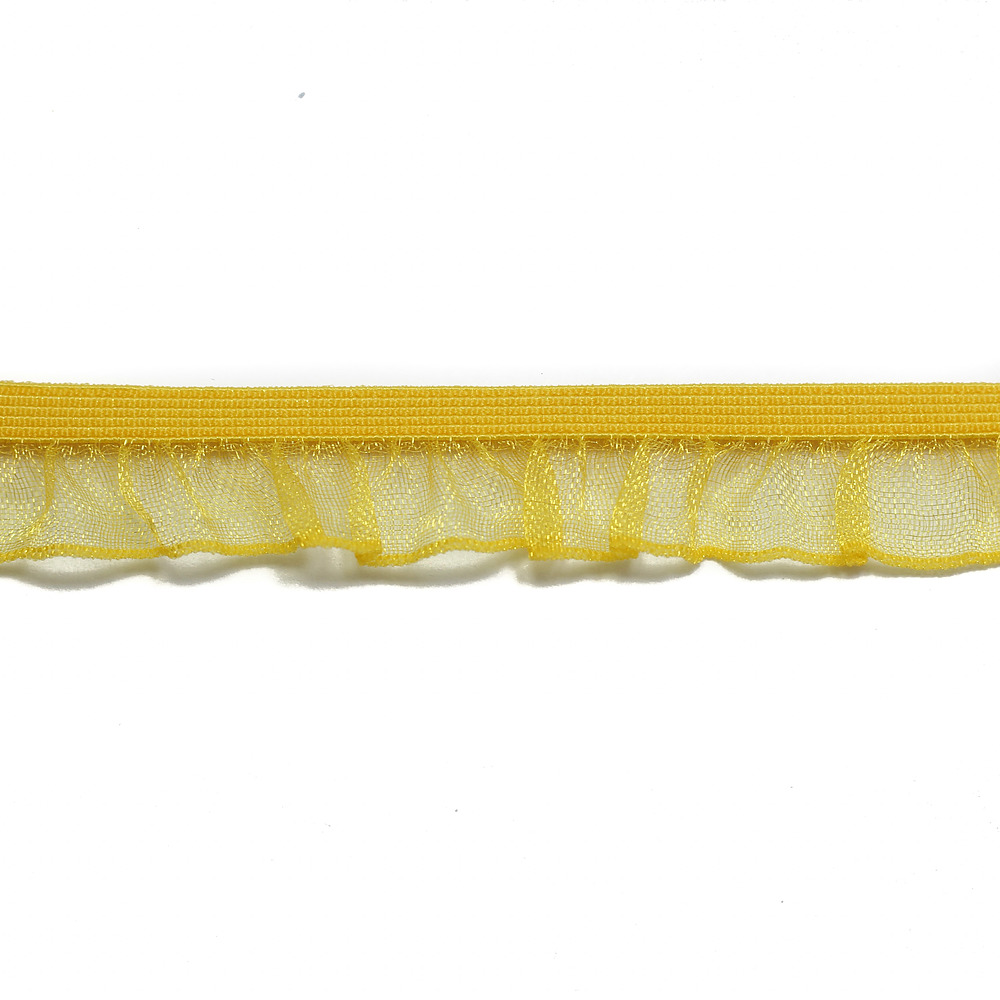 ELASTISCH ROESJE | GEEL GLIM