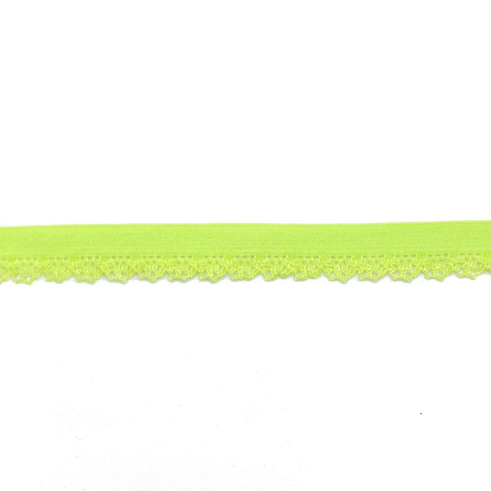 ELASTISCH KANT 12MM | LIME GROEN