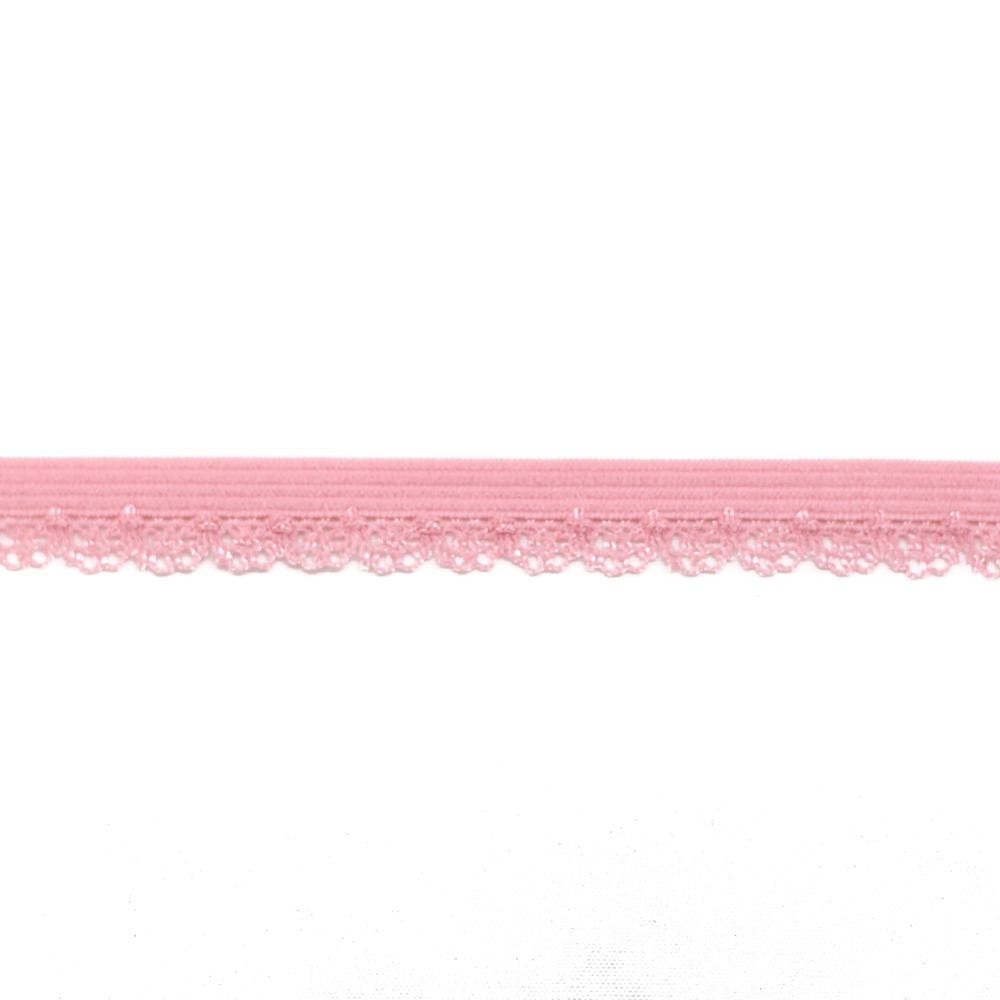 ELASTISCH KANT 12MM | OUD ROZE