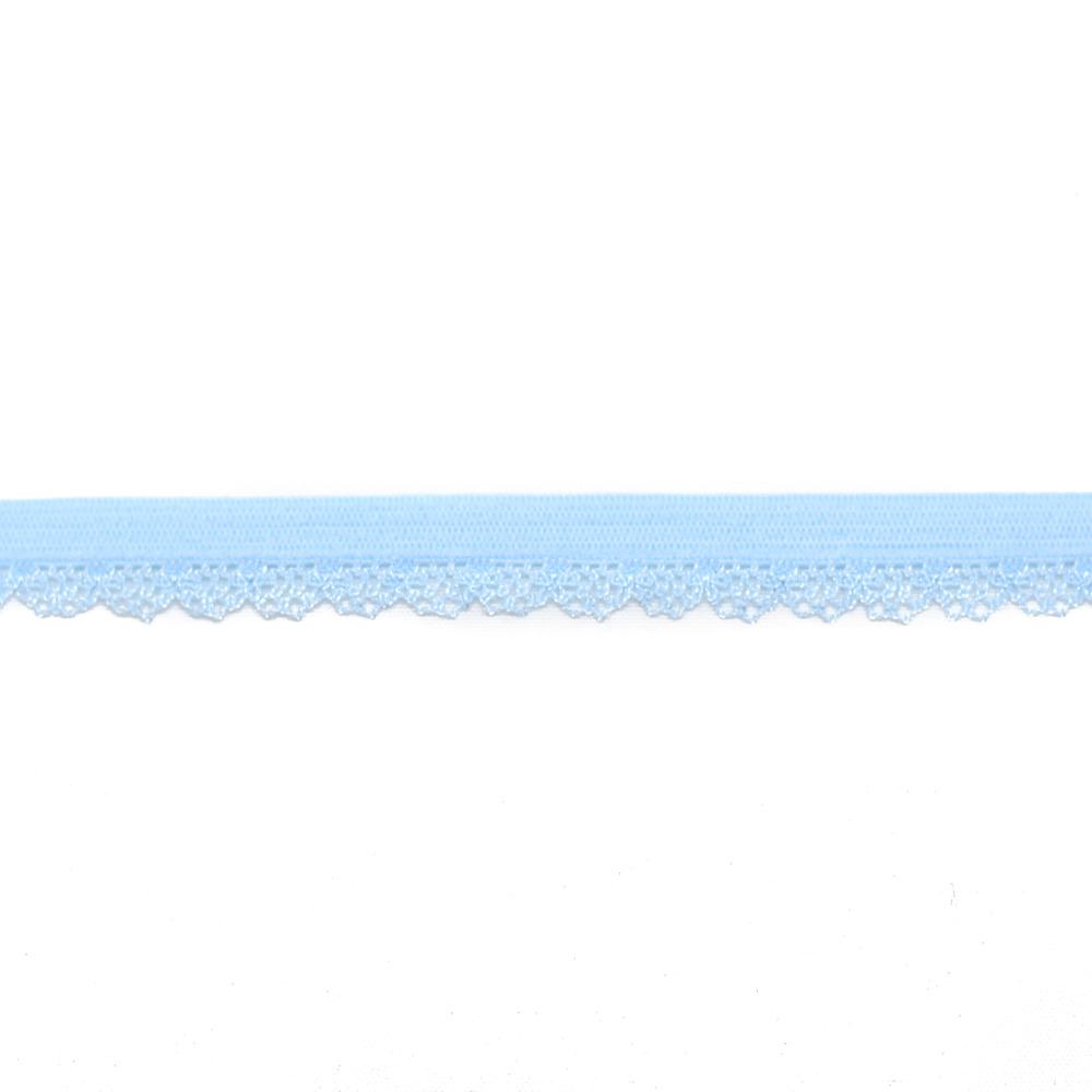 ELASTISCH KANT 12MM | LICHT BLAUW