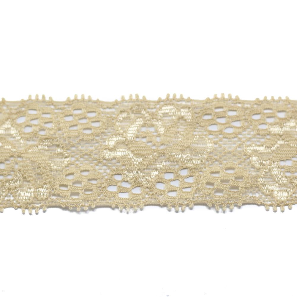 ELASTISCHE SPITZE 35MM | BEIGE