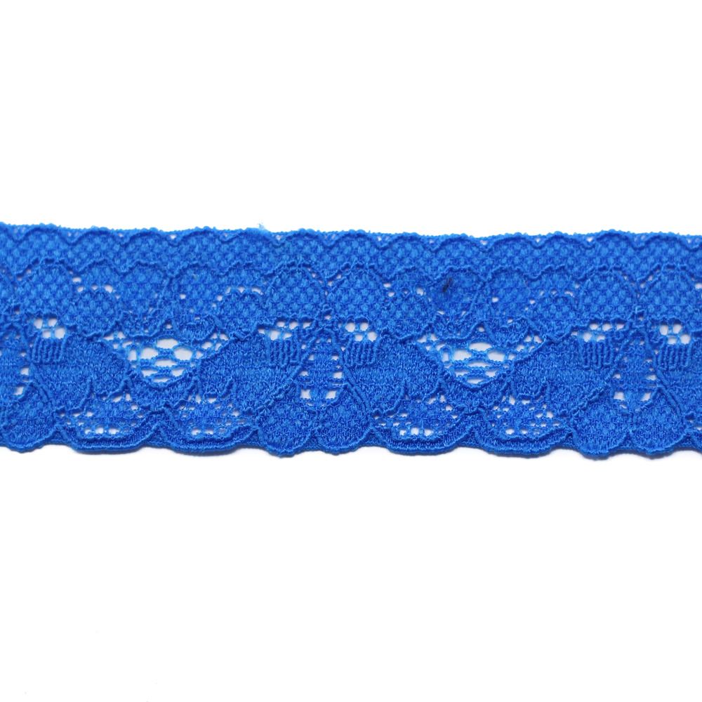 ELASTISCH KANT 25MM | KOBALT BLAUW