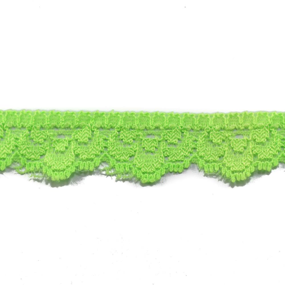 ELASTISCH KANT 20MM | FLUOR GROEN