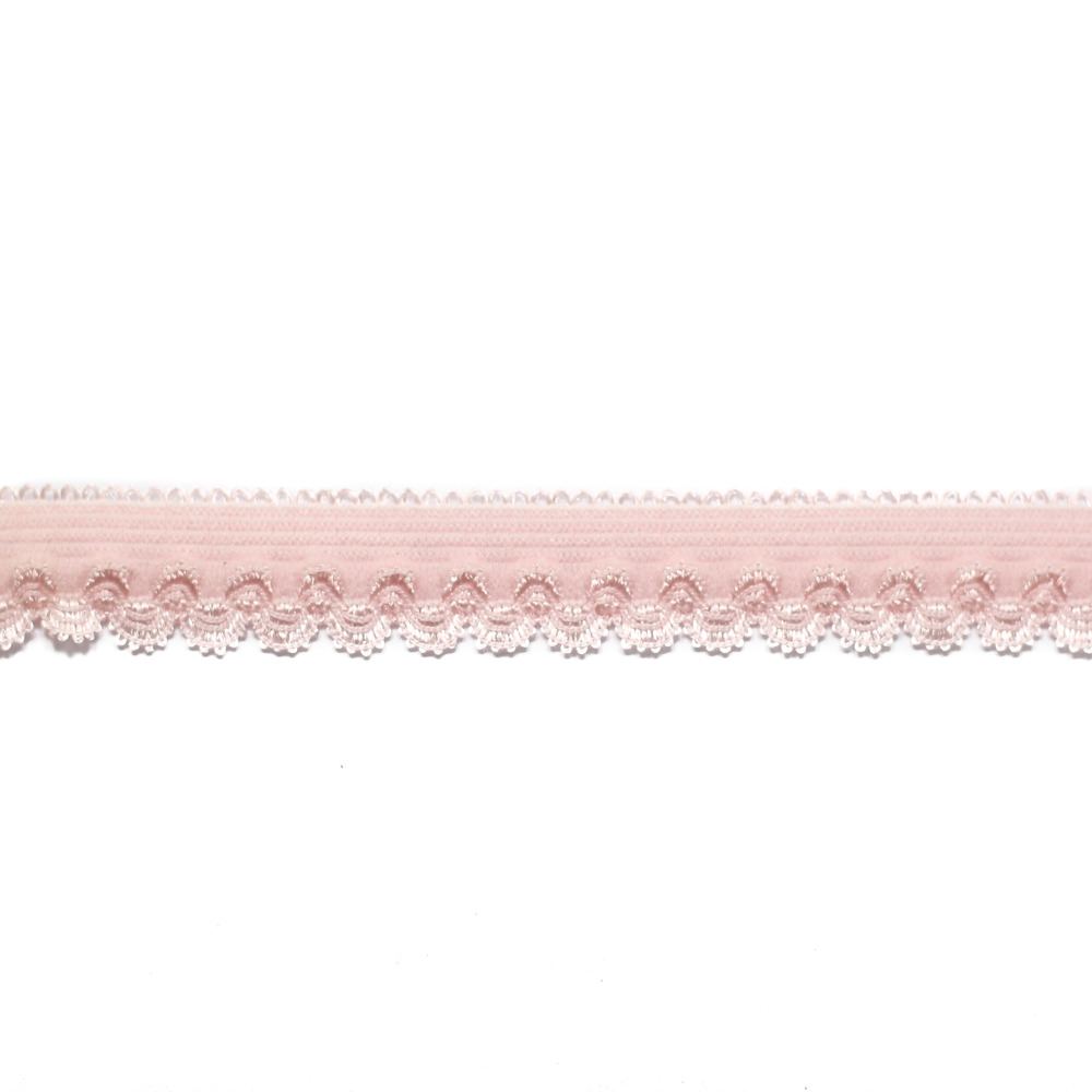 ELASTISCH KANT 15MM | LICHT ROZE