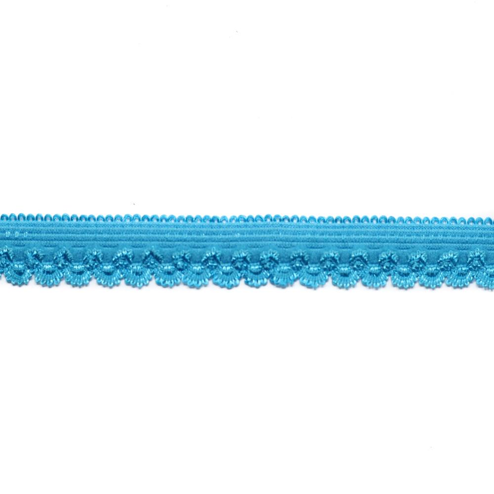 ELASTISCH KANT 15MM | TURQUOISE