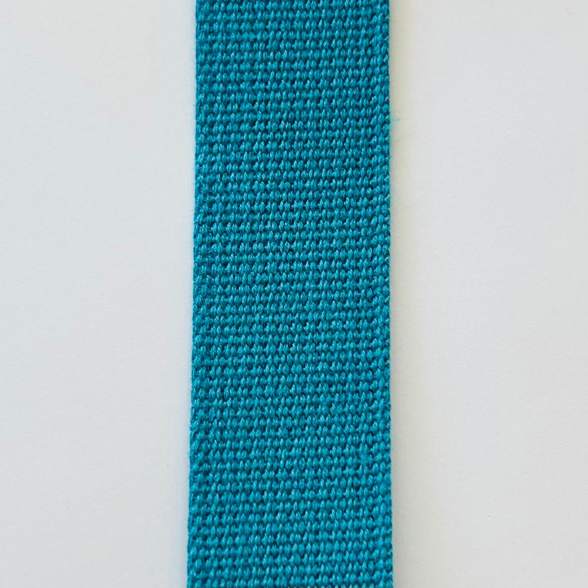 TASSENBAND KATOEN | BLAUW