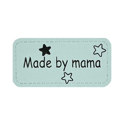 LEDER-LABEL MADE BY MAMA