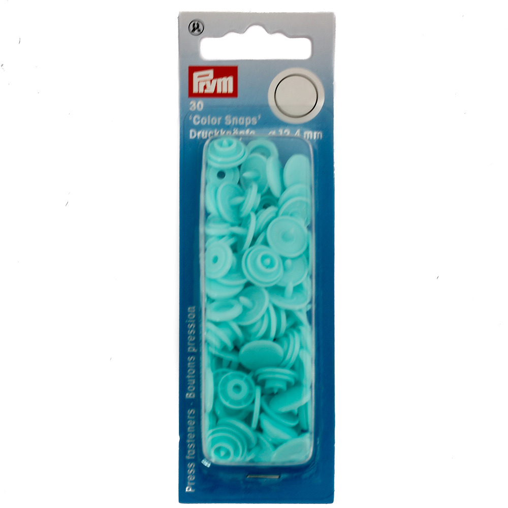 PRYM COLOR SNAPS | LICHT TURQUOISE