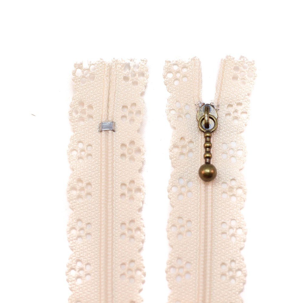REIßVERSCHLUSS | BLUME OFF WHITE