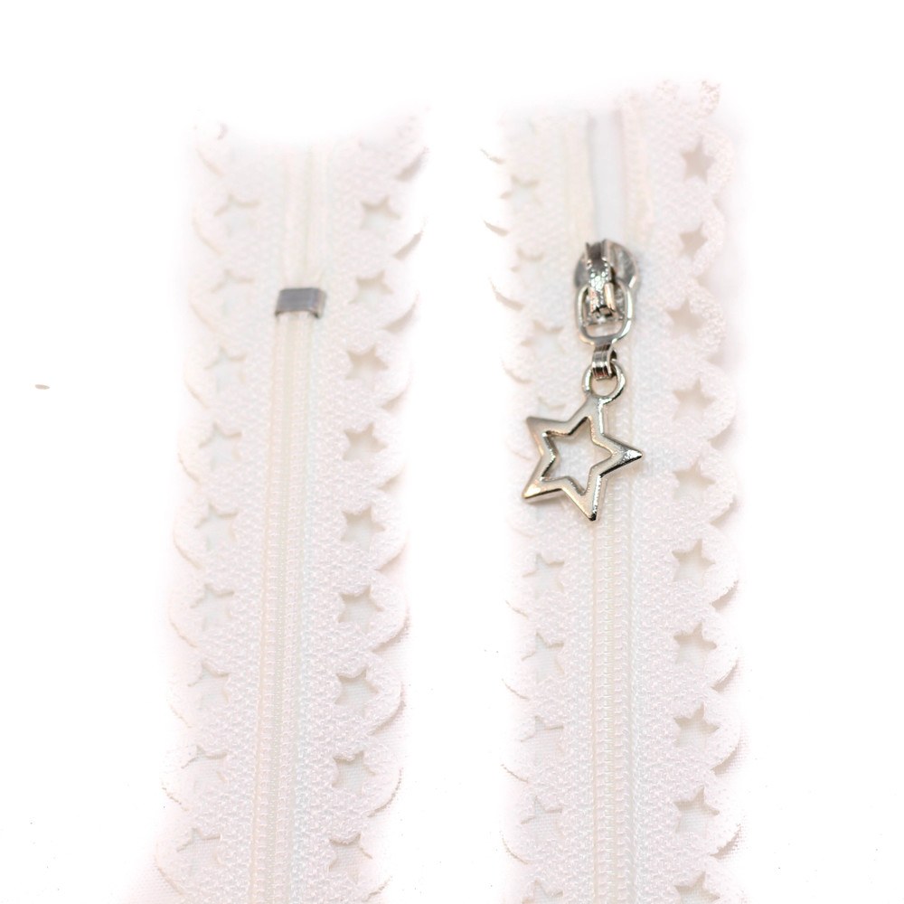 REIßVERSCHLUSS | STERN OFF WHITE