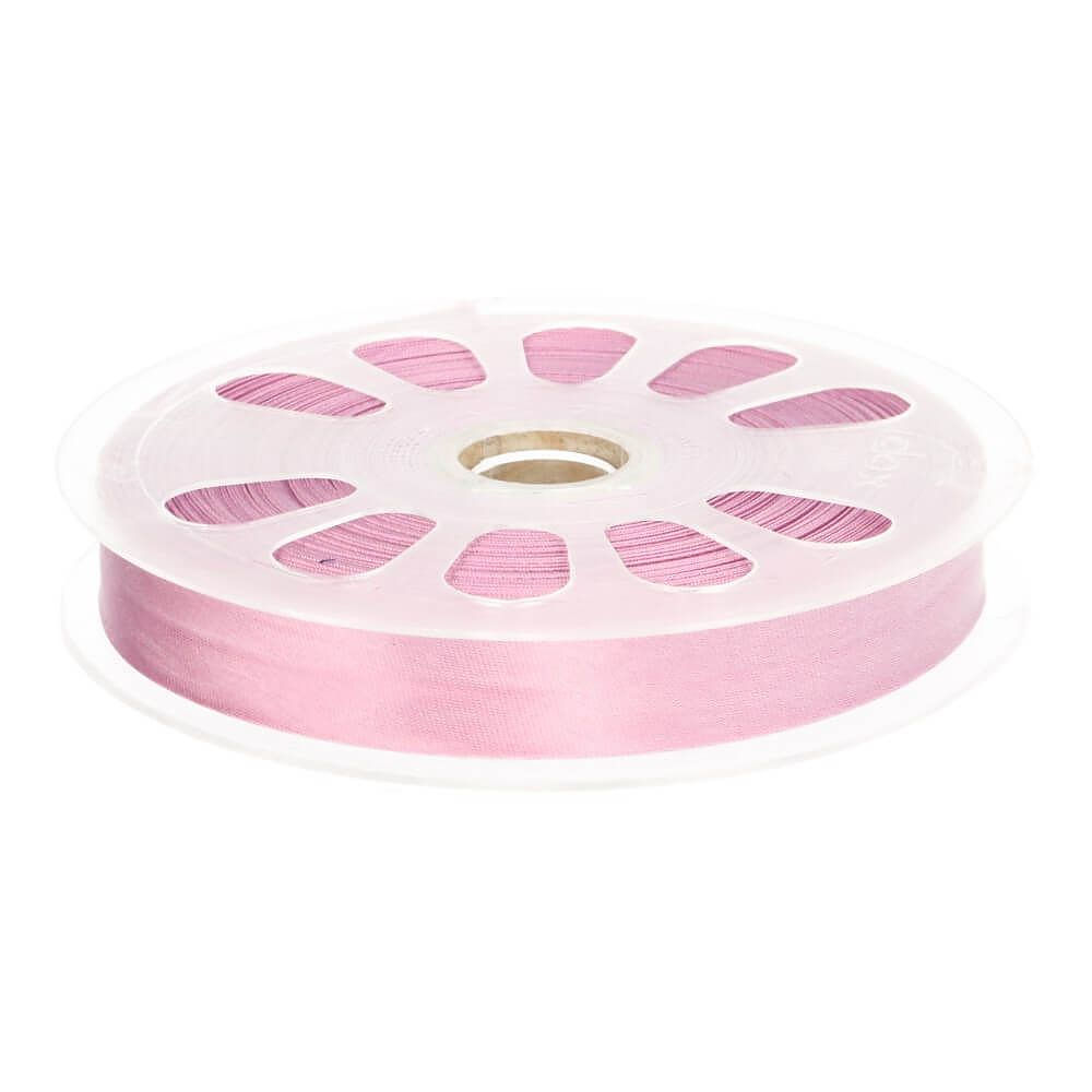 SATIN SCHRÄGBAND | 20MM ROSA