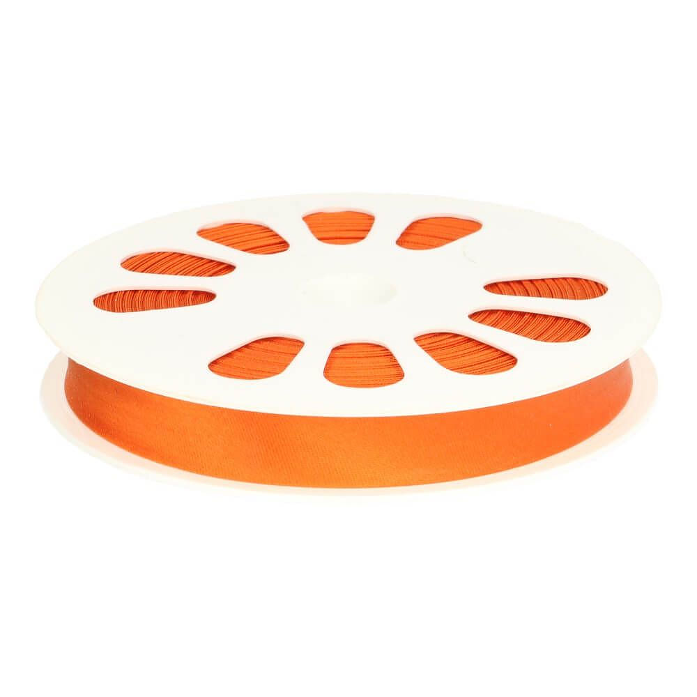 SATIN SCHRÄGBAND | 20MM ORANGE