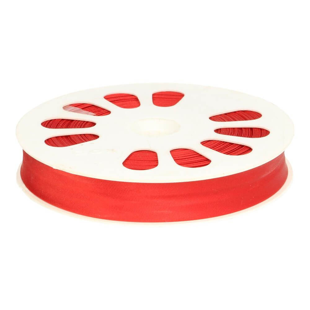 SATIN SCHRÄGBAND | 20MM ROT