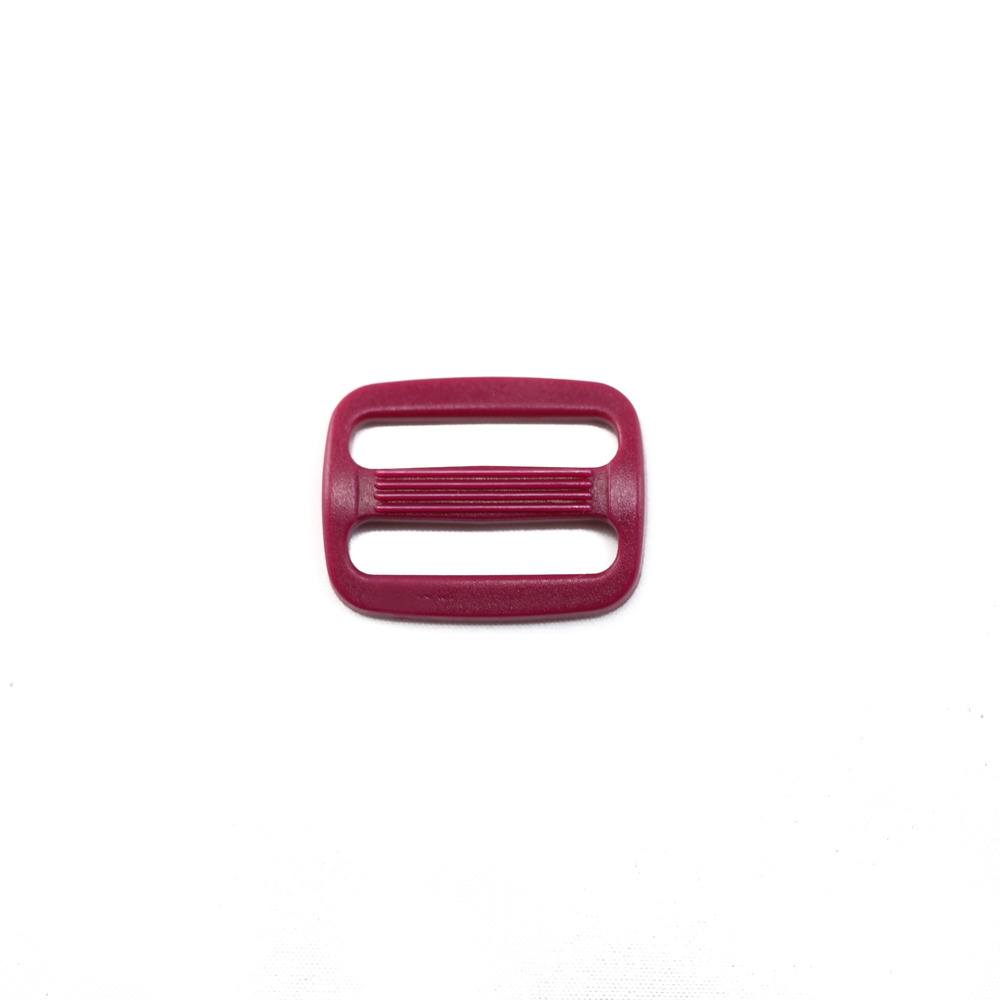 REGELBARE GESP | 25MM DONKER ROOD