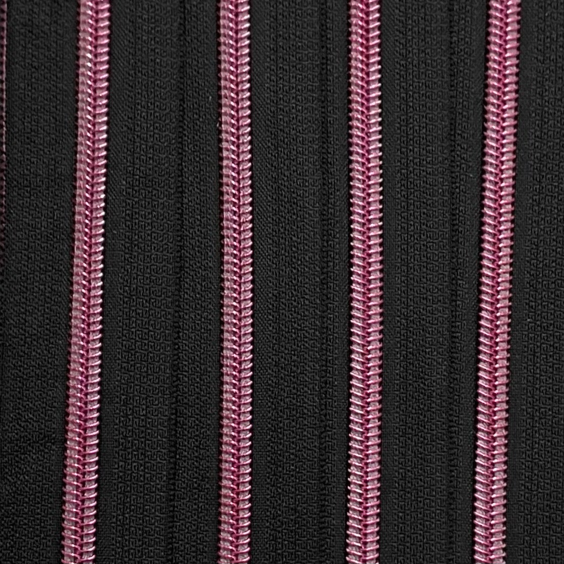ENDLOSREIßVERSCHLUSS METALLIC | ROSA
