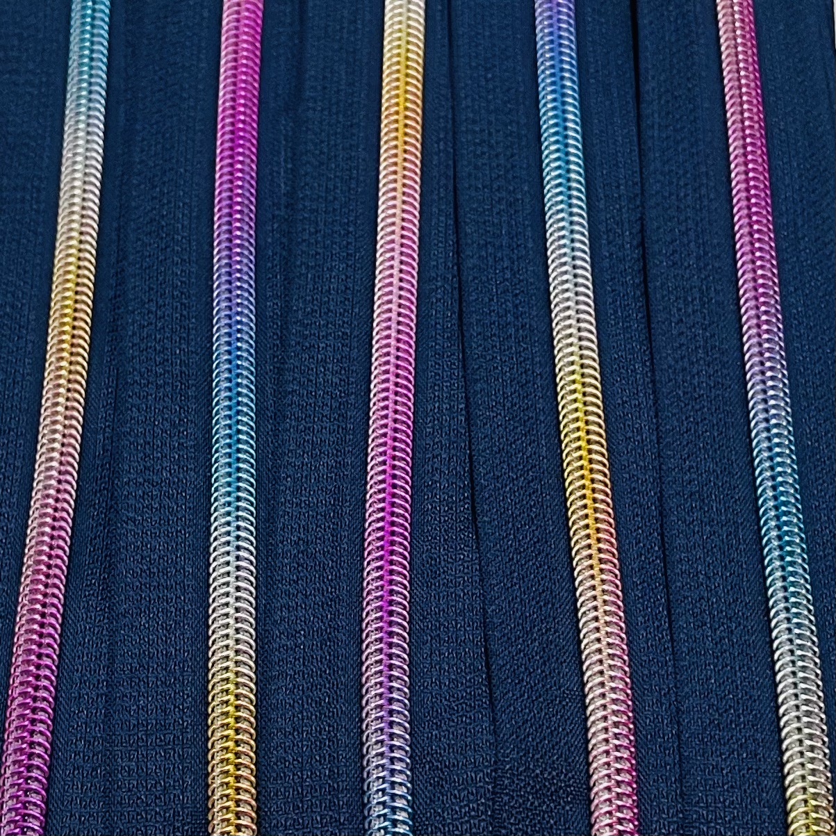 ENDLOSREIßVERSCHLUSS METALLIC | MULTICOLOR