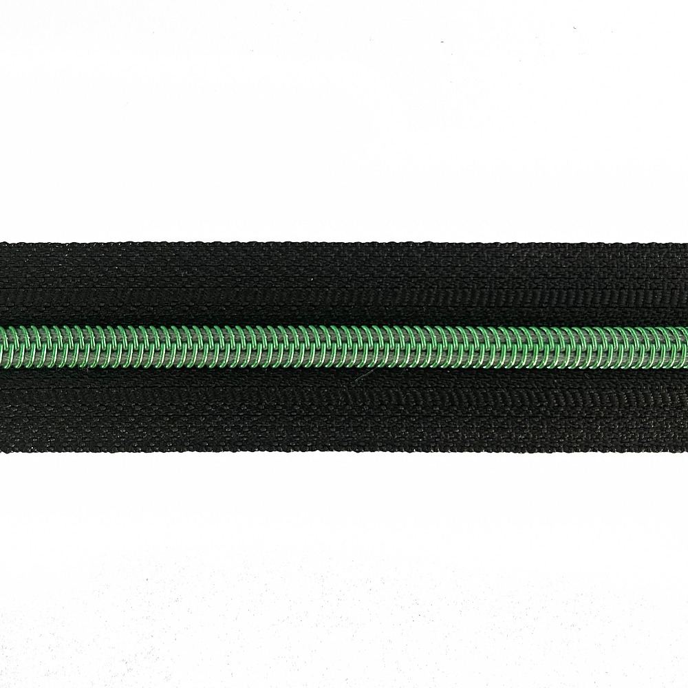 SPIRAALRITS AAN DE METER METALLIC | GROEN