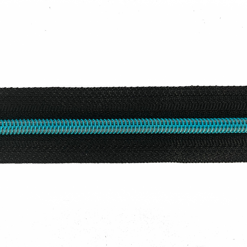 SPIRAALRITS AAN DE METER METALLIC | BLAUW