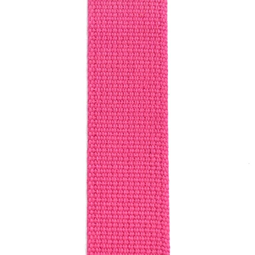 TASSENBAND KATOEN | ROZE