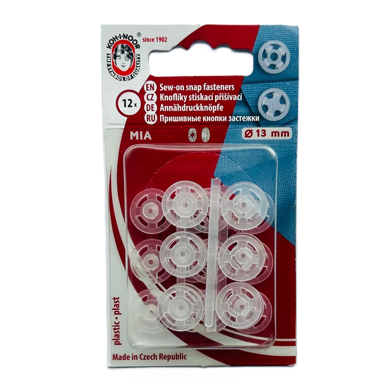 KUNSTSTOFF DR&Uuml;CKKN&Ouml;PFE 13MM