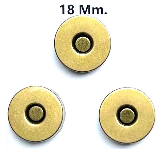 MAGNETKNOPF | ALT MESSING