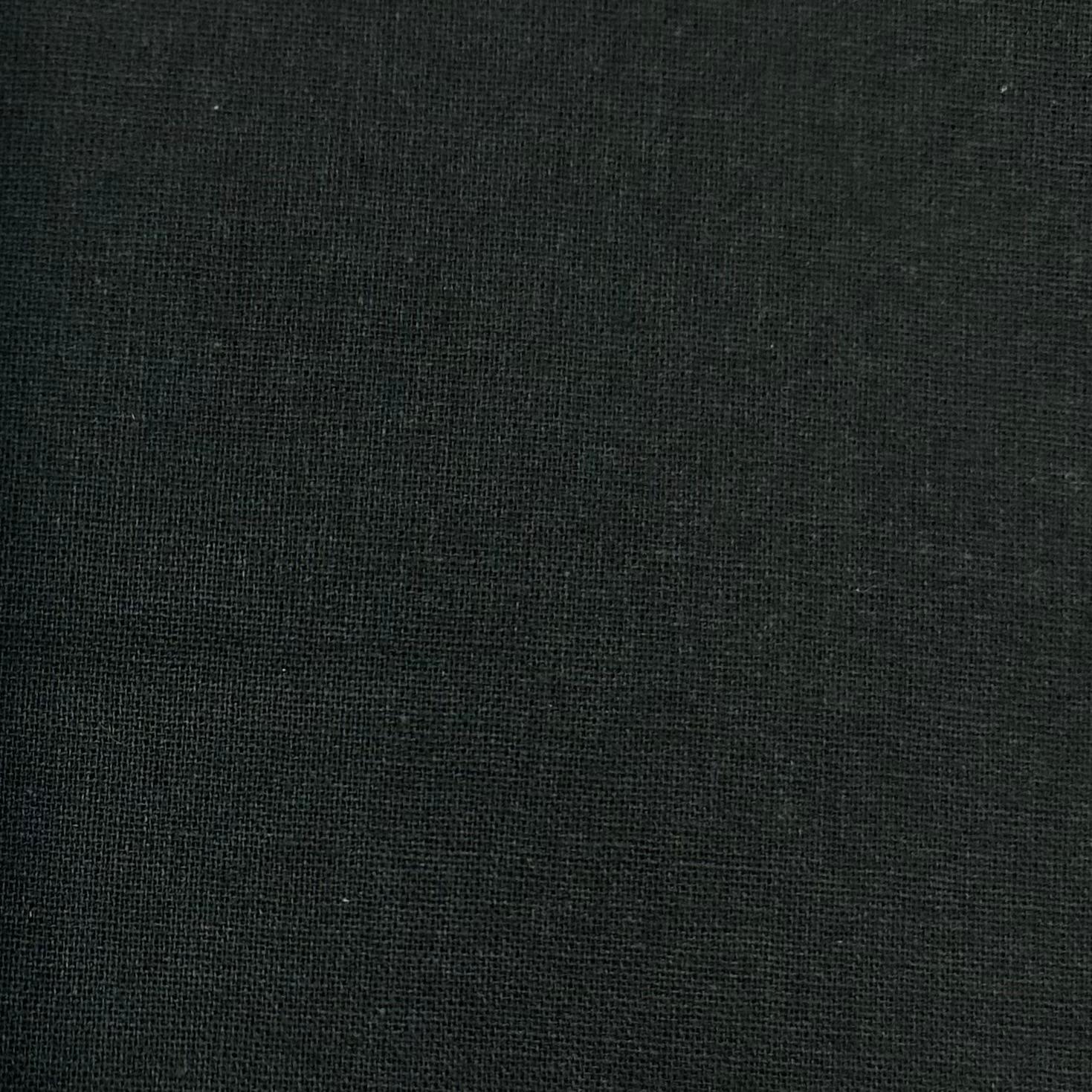 AUFB&Uuml;GELVLIES BAUMWOLLE  | SCHWARZ | 700